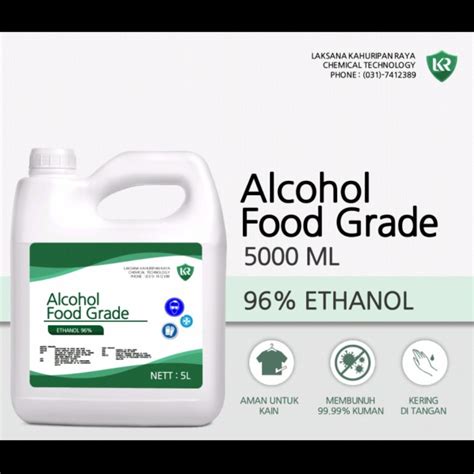 Jual Ethanol Alkohol Food Grade Di Seller Velvet Store