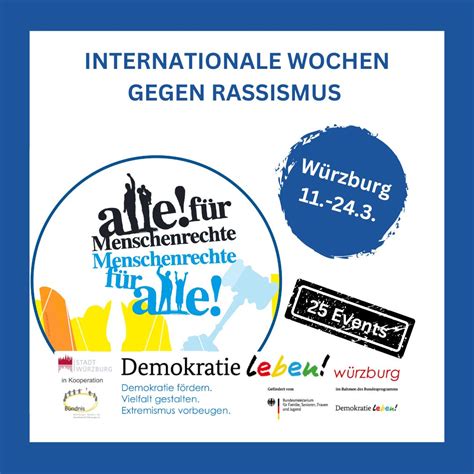 Das Waren Die Internationalen Wochen Gegen Rassismus 2024 Demokratie