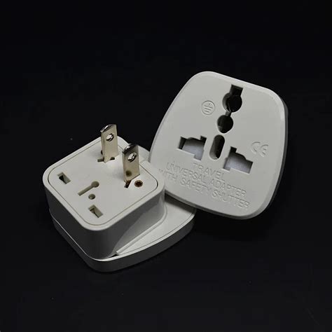 10pcs/lot Japan Thailand Taiwan USA travel plug Travel Converter power ...