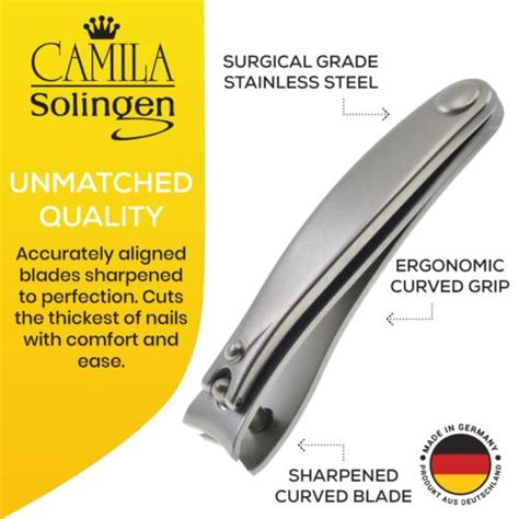 Camila Solingen Cs Fingernail Clipper And Toenail Clipper For