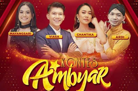 Malam Ini 4 Kontestan Di Grup A Bakal Tampil Di Kontes Ambyar Indonesia