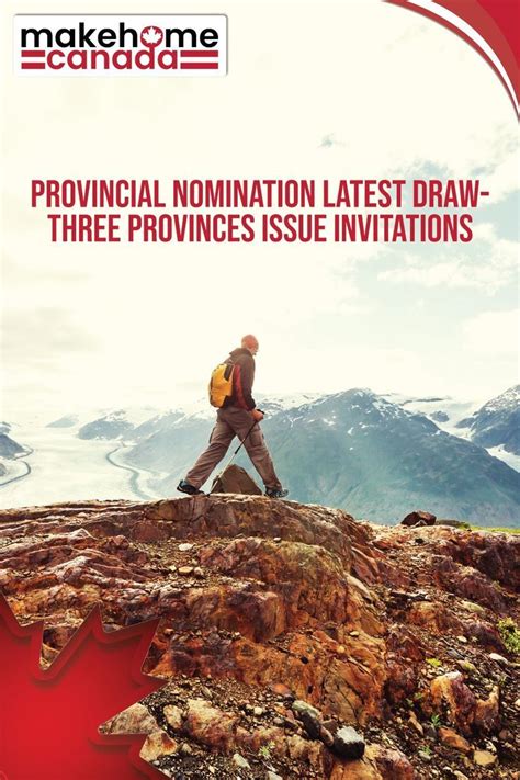 A Man Walking On Top Of A Mountain With The Words Provincial