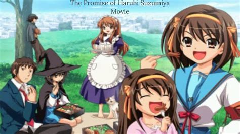 The Promise Of Haruhi Suzumiya Video Game Movie Marathon Cutscenes