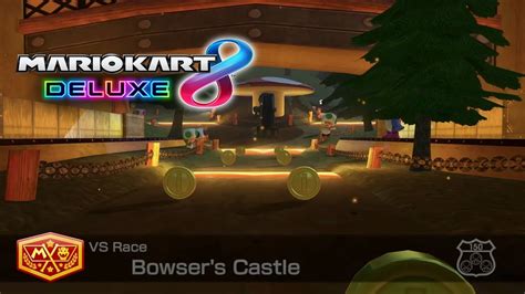 Bowser Castle Courses In Mario Kart Deluxe Youtube