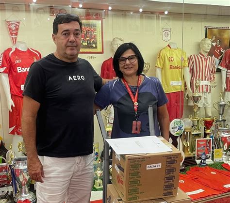 FECI Doa Livros Para Cidade De Roca Sales Sport Club Internacional