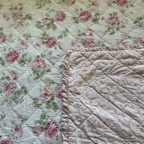 Shabby Chic Queen Quilt/simply Shabby Chic/reversible - Etsy