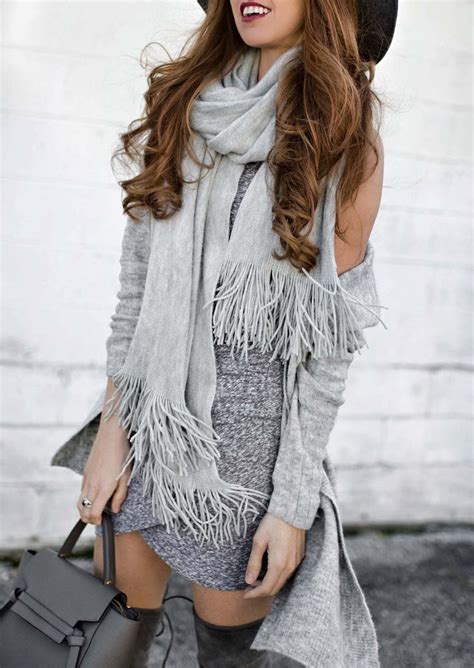 Grey Monochromatic For Fall | Winter fashion outfits, Fall trends ...