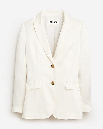 Jcrew Long Parke Blazer In Luster Crepe For Women