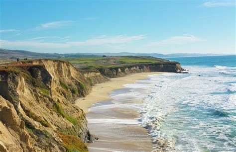 Beach Cliffs Of Half Moon Bay Photograph By Bill Bachmann Fine Art