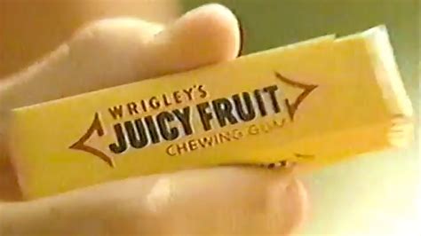 Juicy Fruit 80s Commercials Compilation Youtube