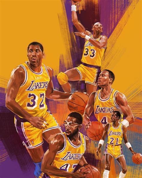 LakersBackInTime17x on Instagram: “Showtime Lakers #nba #hoops # ...