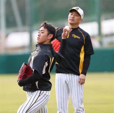 阪神6位小川一平に新兵器「昌チェンジ」を伝授 プロ野球写真ニュース 日刊スポーツ