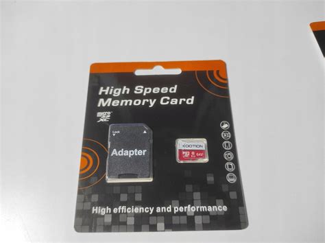 Szybka karta pamięci microSD Kootion 64GB - 13542060155 - oficjalne ...