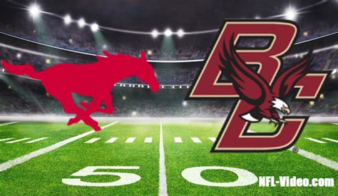 SMU vs Boston College Football 2023 Fenway Bowl Full Game Replay Watch ...