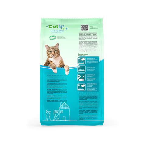 Areia Higi Nica Cat Life Bio Gr Os Finos Para Gatos