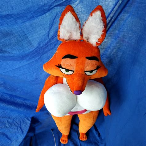 Diane Foxington Fox The Bad Guys Plush Toy Handmade Etsy Uk