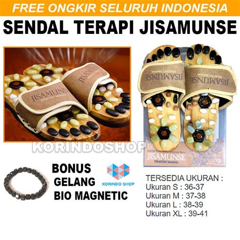 Jual Sandal Jisamunse Original Jeido Power Sandal Kesehatan Shopee