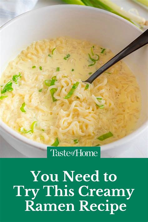 Creamy Ramen The Perfect Comfort Food