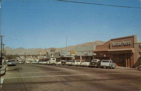 1950 1960 Era Photo Of Victorville Ca Possibly Downtown 7th Street