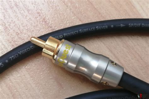 Audioquest Vsd Pure Solid Silver Coaxial Digital Cable With All Rca