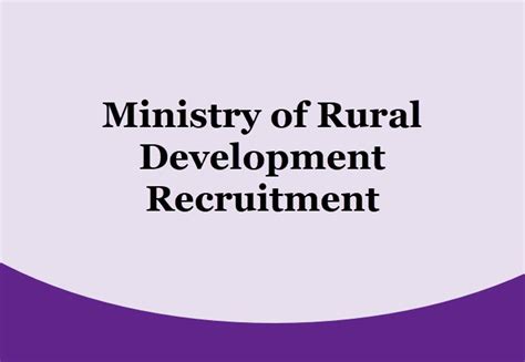 Government Of India S Ministry Rural Development For Wbcs Exam