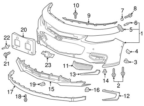 Chevy Malibu Parts List