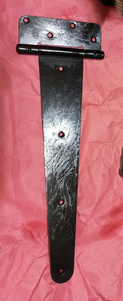 Петля-стрела для деревянных дверей, БелТИЗ, 300 мм, ПС-300, черная в ...