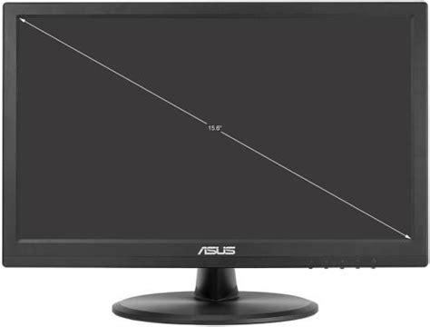 Asus Vt168hr Touch Monitor 15 6 1366x768 Wxga Touch Display 60hz Refresh Rate 5ms Response