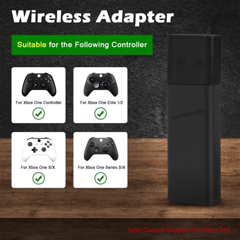 Wireless controller adapter - receiver - USB - for Xbox One Control...