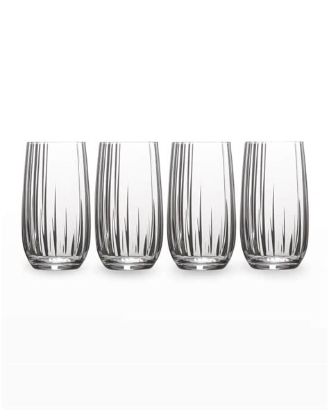 Mikasa Color Swirl 18 Oz Highball Glasses Set Of 4 Neiman Marcus