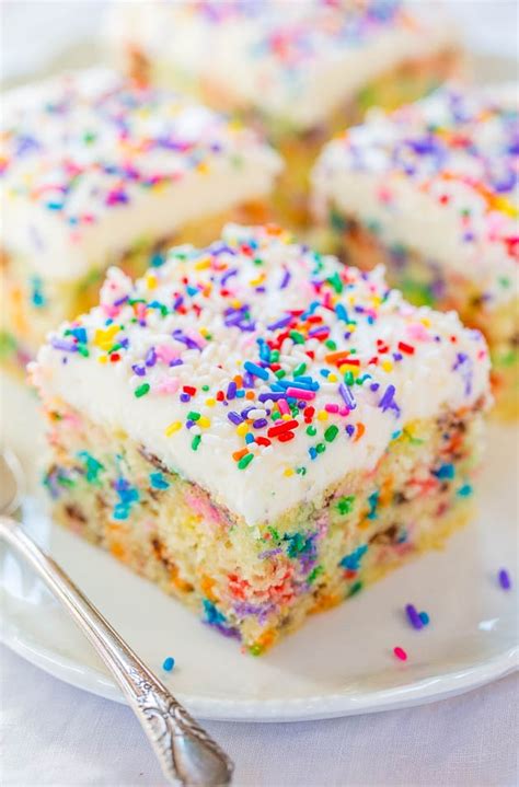 Simple Homemade Funfetti Cake Recipe Averie Cooks