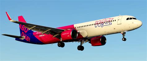 Toliss A321neo Ha Lge Wizz Air Abu Dhabi X Plane 12