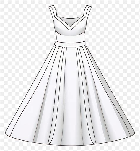 Png White Dress Template Clothing Free Png Rawpixel