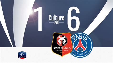 Match Rennes Psg Le R Sum Vid O Culturepsg