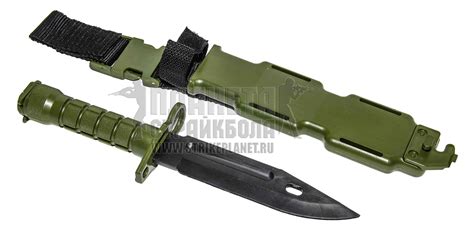 Штык-нож тренировочный М9 на М4 резина олива купить – интернет-магазин ...