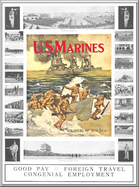 Incredible Vintage U S Marines Recruiting Posters