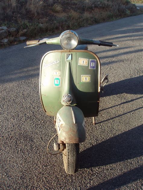 Brigadier Restauración Vespa 150s 1961