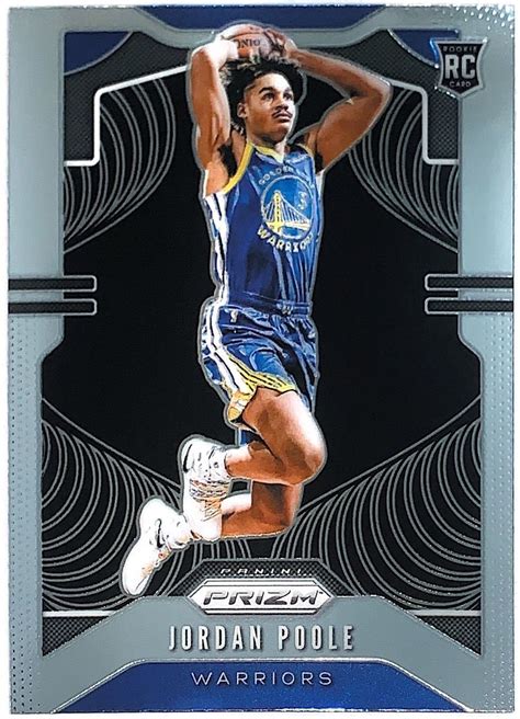 2019 20 Panini Prizm Jordan Poole RC Rookie Warriors NBA ジョーダンプール ウォーリ