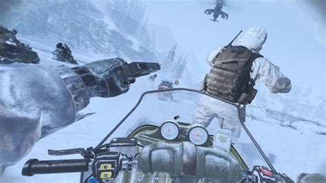 Snowmobile Call Of Duty Modern Warfare 2 Remastered Youtube