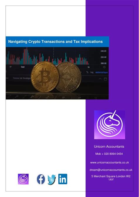 Ppt Navigating Crypto Transactions And Tax Implications Powerpoint