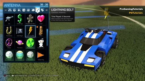 Rocket League Secret Antenna Easter Egg Youtube