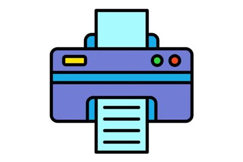 Printer Filled Line Icon Graphic By Mahi Icons Creative Fabrica