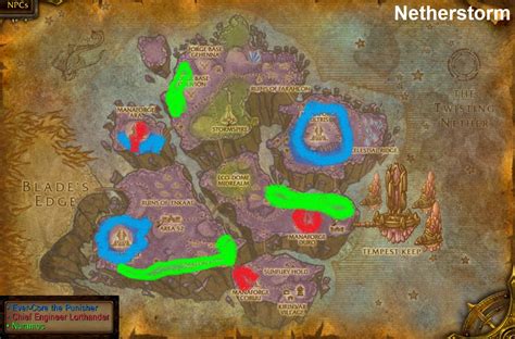 WoW Rare Spawns: Netherstorm Rares