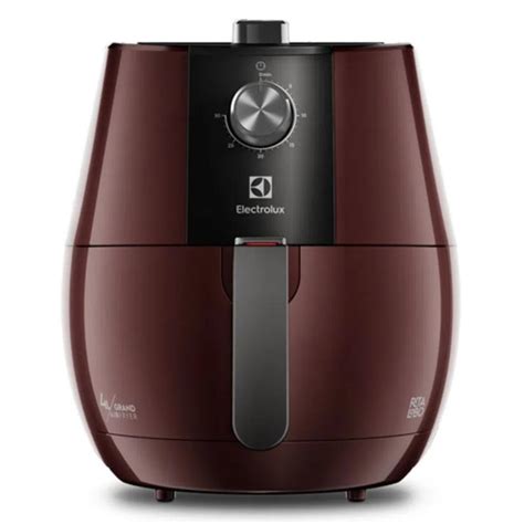 Fritadeira El Trica Air Fryer Eaf Electrolux L Vinho V Cor Preto