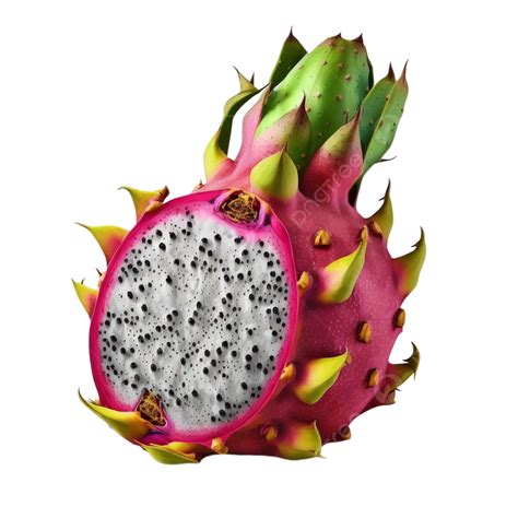 Pitaya Fruit Zomer Transparant Drakenfruit Fruit Zomer Afbeelding