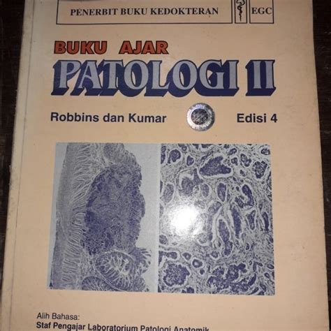 Jual Buku Ajar Patologi Edisi Robbins Dan Kumar Original Di Lapak