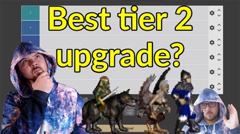 Heroes 3 Tier List Tier 2 Unit Upgrades Alex The Magician