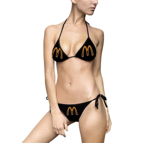 Women S Bikini Swimsuit Mcdonalds Etsy