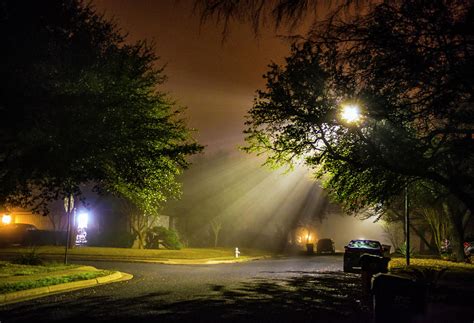 Spooky Street Fog Photograph by Doug LaRue - Fine Art America