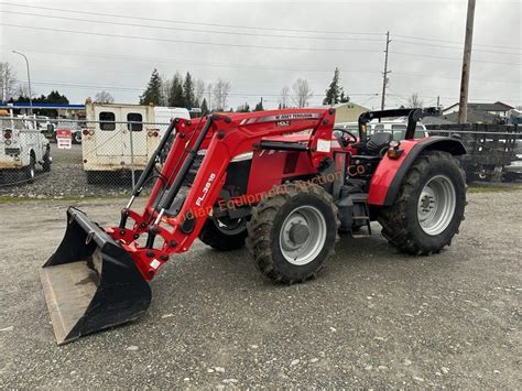 2020 Massey Ferguson 4707 Mfwd Tractor Live And Online Auctions On